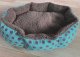 Gulta Dīvāns Guļvieta Kaķim Sunim Dzīvniekam - 35x37cm, Zils | Pet Bed Sofa Sleeping Place for Cat Dog