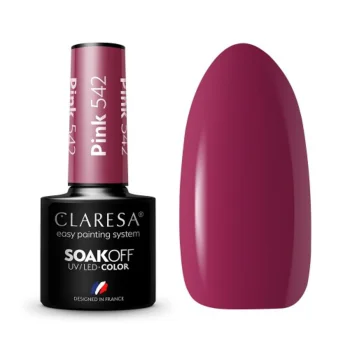 Claresa Pink 542 hibrīdlaka, 5 g
