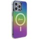 Guess iPhone 15 Pro vāciņš IML Iridescent MagSafe, melns