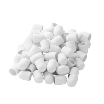Песочные колпачки Exo Hard Cap White 13 мм 150 (100 шт.)