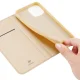 Чехол-книжка Dux Ducis Skin Pro для iPhone 13 mini, золотистый