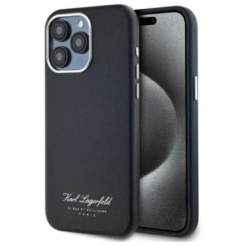 Apple iPhone 15 Pro Max 6.7'' Karl Lagerfeld Hotel RSG Case Cover, Black | Telefona Maciņš Vāks Apvalks Bampers