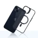 3mk Protection iPhone 14 Plus vāciņš Satin Armor MagCase, caurspīdīgs ar melnu rāmi