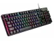 Игровая клавиатура с LED подсветкой, черная