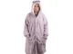 Oversize Blanket Hoodie with Hood, Fuchsia