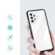 Vāciņš Samsung Galaxy A72 4G Hybrid Armor Clear 3 in 1, melns