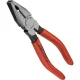 KNIPEX Combination Pliers 160 mm, Black / Red