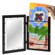 Foto rāmis bildēm un bērnu zīmējumiem, A4 formāts, Melns | Photo Frame
