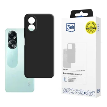 Чехол 3mk Matt Case для Oppo A58 4G Черный