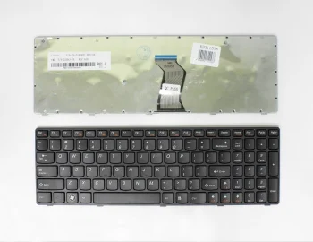 Клавиатура для ноутбука Lenovo B570, B575, V570, Y570, черная