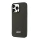 Audi Silicone Case iPhone 16 Pro Max 6.9\" black/black hardcase AU-LSRIP16PM-Q3/D1-BK