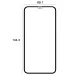 Etteri 9D aizsargstikls Apple iPhone 11 (6.1\")