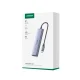 USB-C хаб Ugreen CM473 - 2x USB-A / 2x USB-C, серый