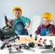 Bakalu KZ1055 Little Handyman Tool Set with Bag and Helmet