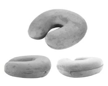 Travel Neck Pillow Memory, Grey