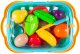 Bērnu rotaļu trauki un griežamie augļi un dārzeņi grozā | Kids Toy Cutting Fruits and Vegetables