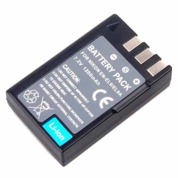 Extra Digital Nikon EN-EL9 / EN-EL9a / EN-EL9e saderīgs akumulators, 1200mAh