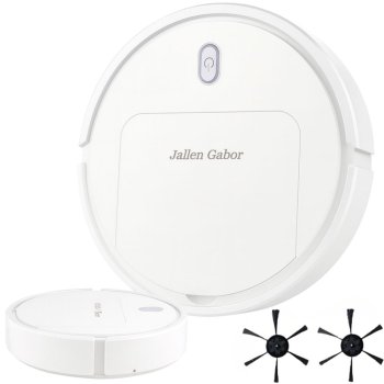 Беспроводной робот-пылесос для сухой и влажной уборки, белый