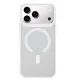 MagSafe Telefona Vāciņš 3mk iPhone 17 Pro Balts Puscaurspīdīgs | Phone Case Cover