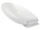 Universal Soft-Close Toilet Seat, White