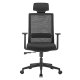 Ergo Office ER-425 ergonomisks biroja krēsls, līdz 150 kg, melns