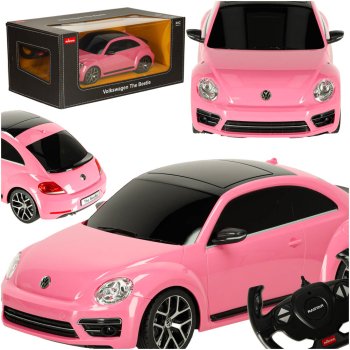 Радиоуправляемый Автомобиль, Машина, Volkswagen Beetle, Розовый (1:14)
