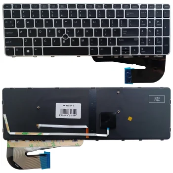 Клавиатура для HP EliteBook 850 G3, ZBook 15u G3, US, с подсветкой