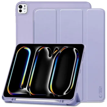 Чехол-книжка Tech-Protect SC Pen для iPad Pro 13" 2024, фиолетовый