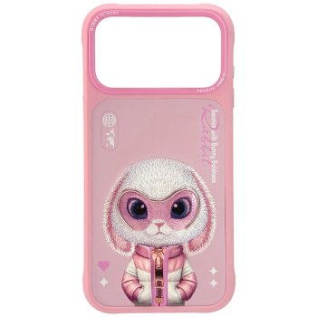 Nimmy iPhone 17 Pro Case Cool&Cute 2.0 Rabbit, Pink