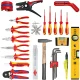 Knipex Modular X18 Electric instrumentu mugursoma ar instrumentiem, 18 l, melna