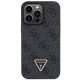 Guess iPhone 13 / 13 Pro Case Crossbody 4G Metal Logo, Black