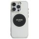 Guess IML Metal Colored Circle Classic Logo MagSafe vāciņš iPhone 16 Pro Max - Melns | Phone Case Cover Black