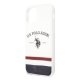 Apple iPhone 11 Pro 5.8\'\' US Polo Tricolor Pattern Collection Case Cover (USHCN58PCSTRB), White | Чехол Кейс...