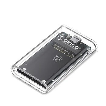 Orico TC10-MS mSATA USB-C 3.2 5Gb/s внешний корпус для диска, прозрачный
