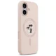 Чехол Karl Lagerfeld для iPhone 17 Silicone Karl&Choupette MagSafe, розовый