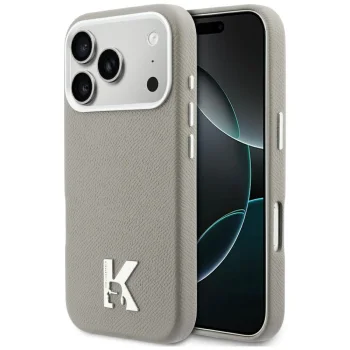 Karl Lagerfeld Karl Head Logo MagSafe Maciņš ar MagSafe iPhone 17 Pro Max – Pelēks | Phone Case Cover