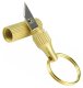 Package opener knife keychain