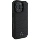 Mercedes MB Waves Leather iPhone 16 Pro Case - черный