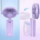 Mini USB Fan, Handheld and Desktop, Purple
