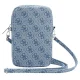 Сумка Guess Zip 4G Triangle - синий