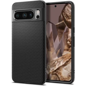 Чехол Spigen Liquid Air для Google Pixel 8 Pro, матовый черный
