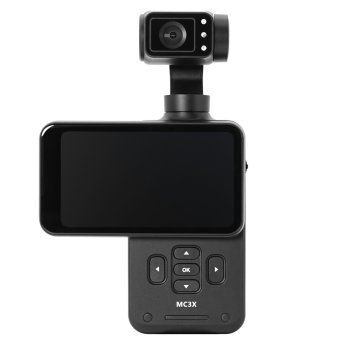 Agfaphoto Realimove MC3X Mini Gimbal Kamera, Melna