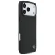 Mercedes iPhone 17 Pro Max vāciņš Leather Large Laurel Leave MagSafe, melns