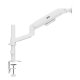 Ergo Office ER-691 W Monitor Mount with Gas Spring, 17\"-32\", 1-10kg, White
