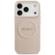 Guess Peony Hot Stamp MagSafe Phone Case Cover iPhone 17 Pro - Pink