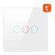Avatto TS02-EU-W3 3-Gang Smart Wi-Fi Light Switch, White