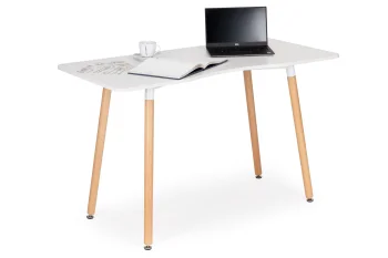 Modernhome KJOD-01 skandināvu stila datorgalds balts