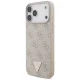 Guess 4G Strap Triangle Logo MagSafe maciņš ar siksniņu un MagSafe iPhone 17 Pro Max – rozā | Phone Case Cover