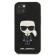 Karl Lagerfeld iPhone 13 mini Case Ikonik Karl\'s Patch Black