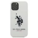Apple iPhone 12 / 12 Pro 6.1\'\' US Polo Silicone Collection Case Cover (USHCP12MSLHRWH), White | Чехол Кейс...